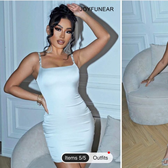 White Dress - Picture 3 of 6